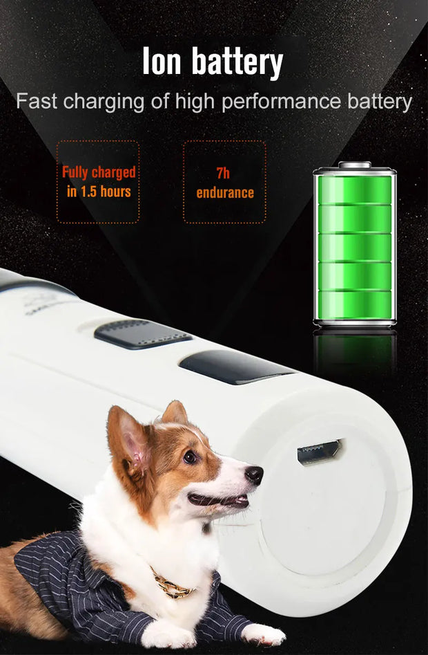 Rechargeable USB Charging Pet Dog Nail Grinders