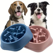 Bowl Pet Slower Food Feeding Dishes