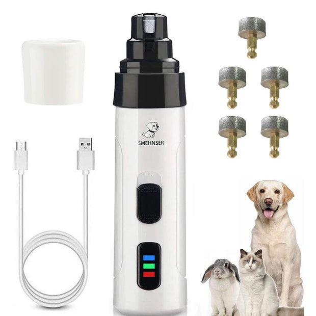 Rechargeable USB Charging Pet Dog Nail Grinders