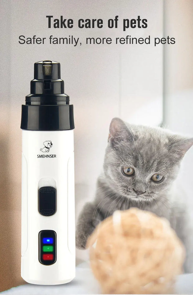 Rechargeable USB Charging Pet Dog Nail Grinders