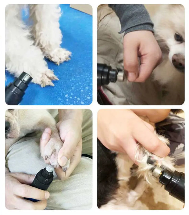 Rechargeable USB Charging Pet Dog Nail Grinders