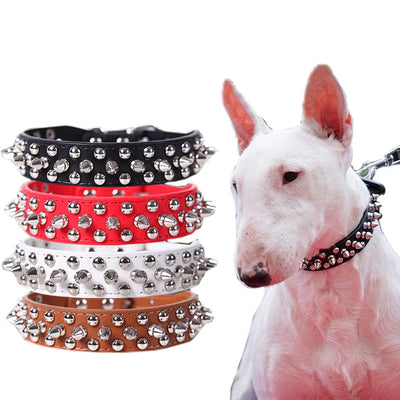 Anti-bite Spiked Studded Pet Dog Colla