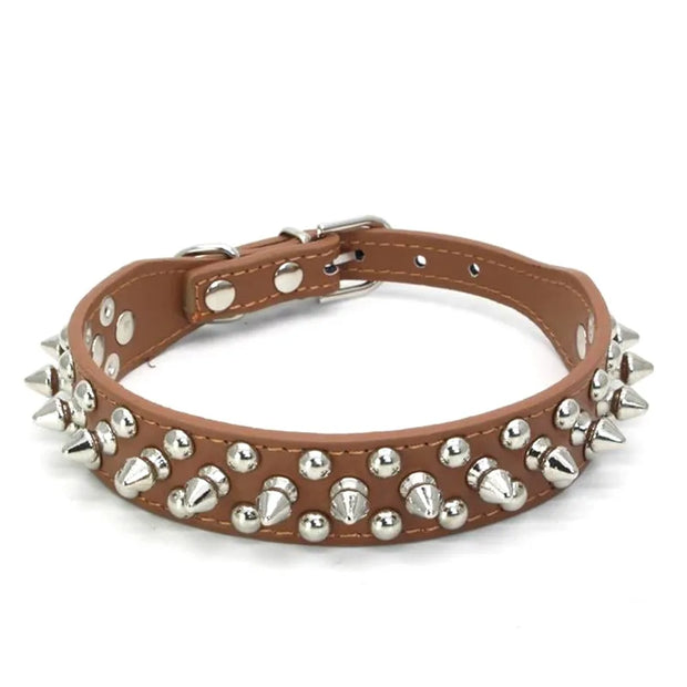 Anti-bite Spiked Studded Pet Dog Colla