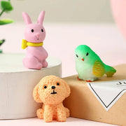 Kawaii Rabbit Dog Model Toys