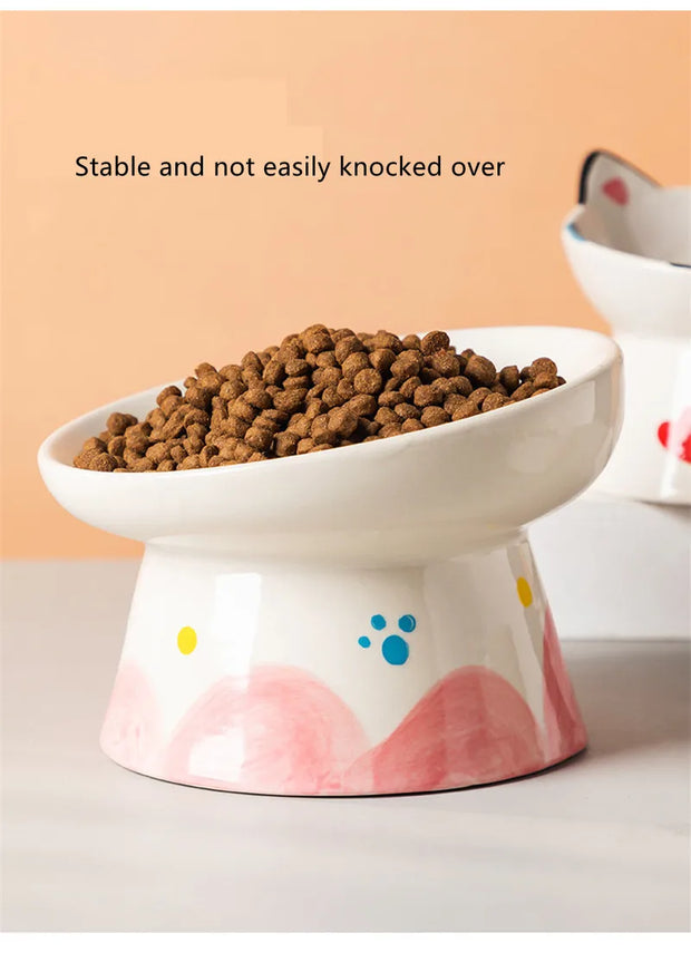 Cat Bowl Ceramic