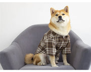 Classic Plaid Puppy Dog T Shirt