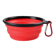 Collapsible Pet Silicone Dog Food Water