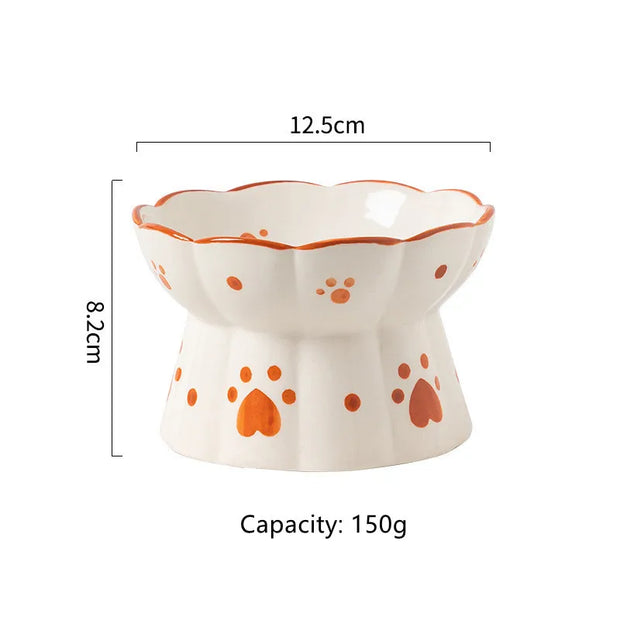 Cat Bowl Ceramic