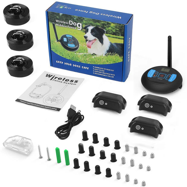 Dog Wireless Rechargeable Electric Fence