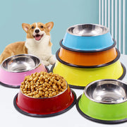 Anti-Slip Stainless Steel Feeding Bowl