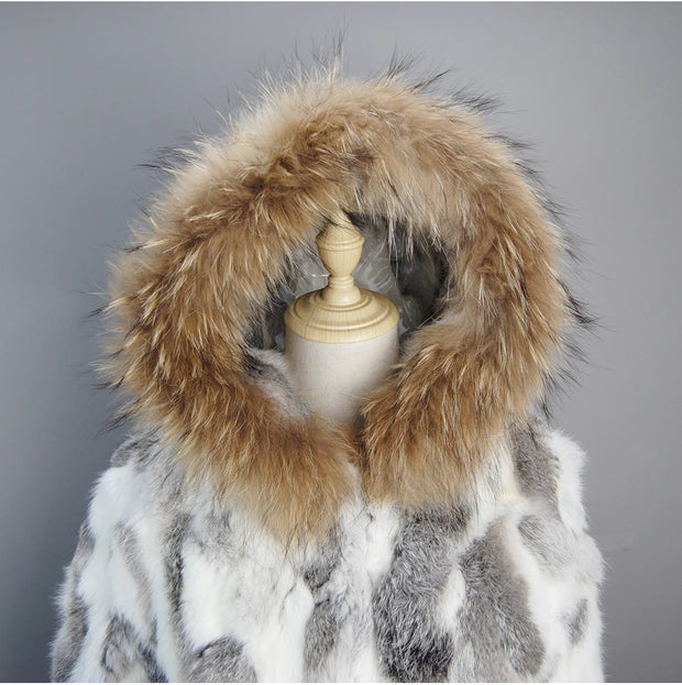 Raccoon Hooded Outerwear