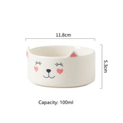 Cat Bowl Ceramic