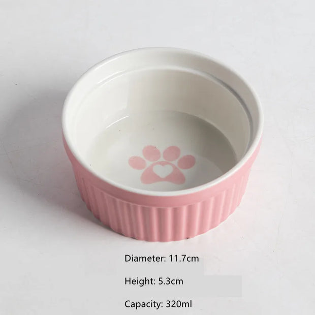 Cat Bowl Ceramic