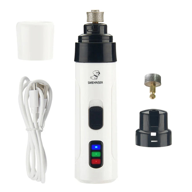 Rechargeable USB Charging Pet Dog Nail Grinders