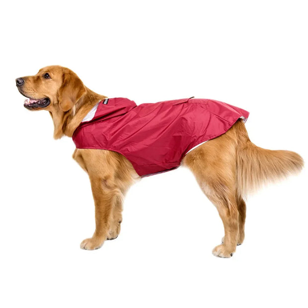 Dog Raincoat Waterproof Hoodie Jacket