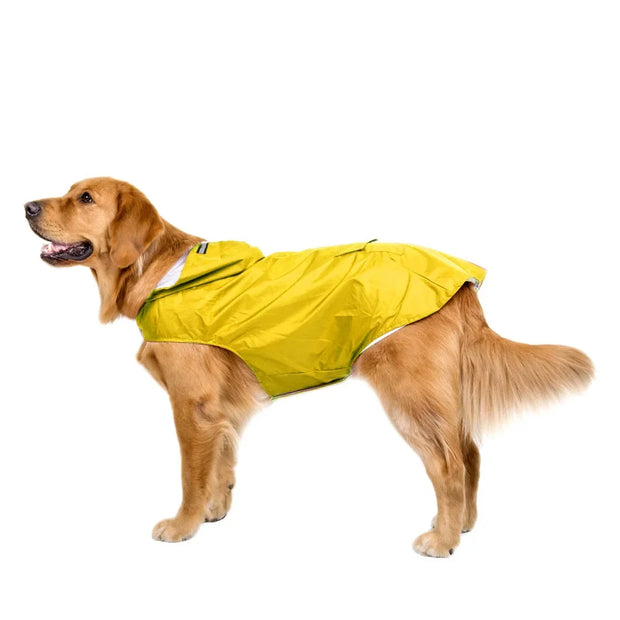 Dog Raincoat Waterproof Hoodie Jacket