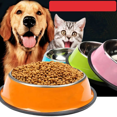 Anti-Slip Stainless Steel Feeding Bowl