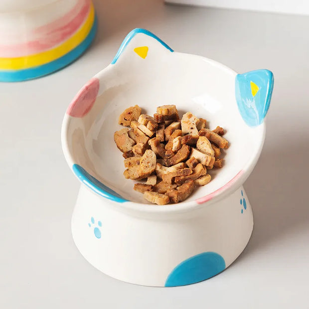 Cat Bowl Ceramic