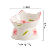 Cat Bowl Ceramic