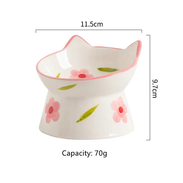 Cat Bowl Ceramic