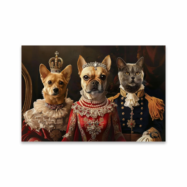 Personalized Royal Pet Portrait