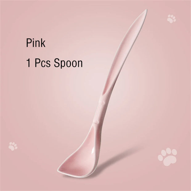 Cat Wet Food Spoon Pet Canned Food