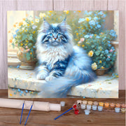 Animal Pet Cat Paint