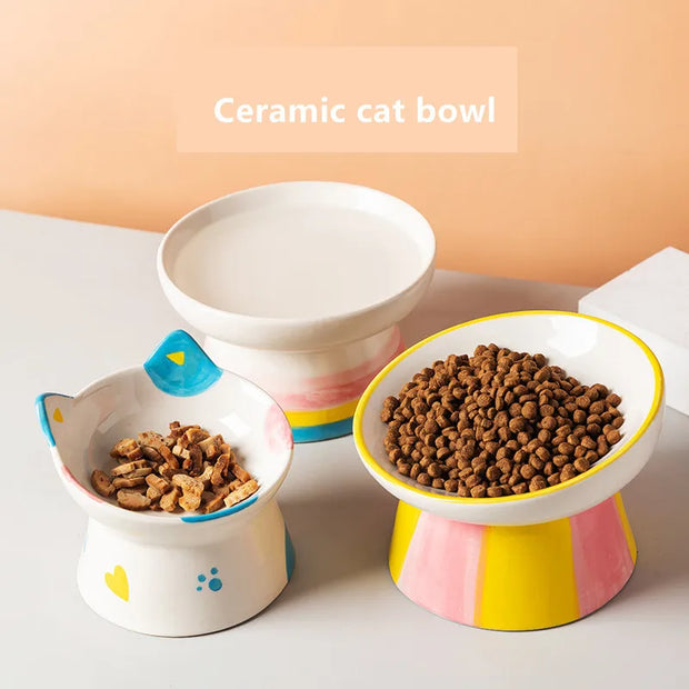 Cat Bowl Ceramic