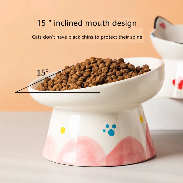 Cat Bowl Ceramic