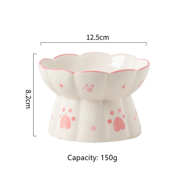 Cat Bowl Ceramic