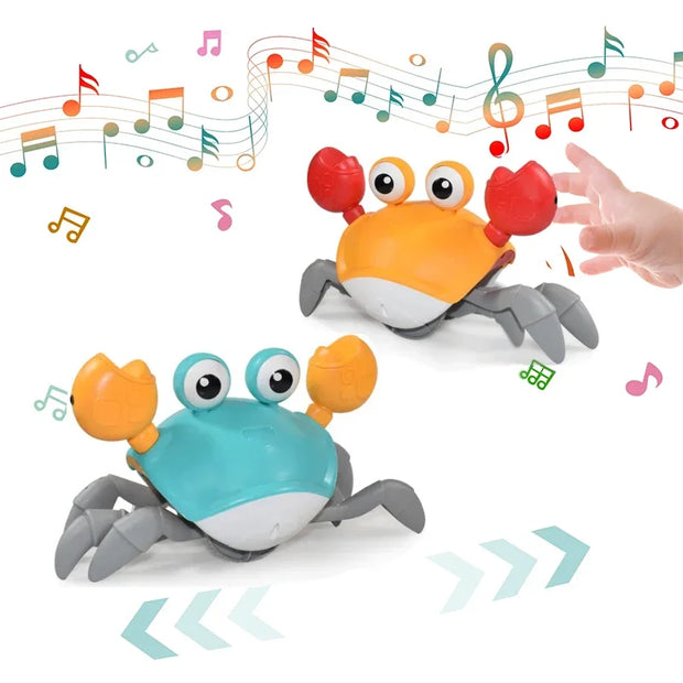 Induction crab toy