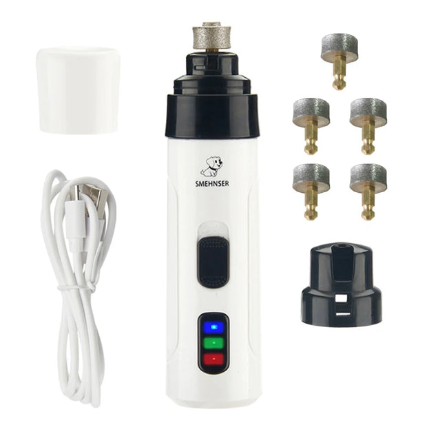 Rechargeable USB Charging Pet Dog Nail Grinders