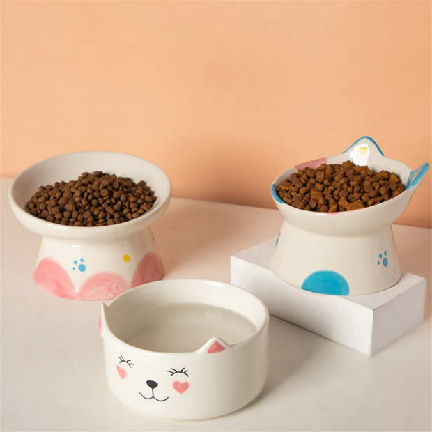 Cat Bowl Ceramic