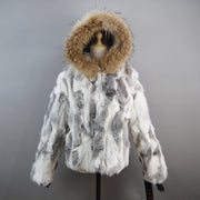 Raccoon Hooded Outerwear