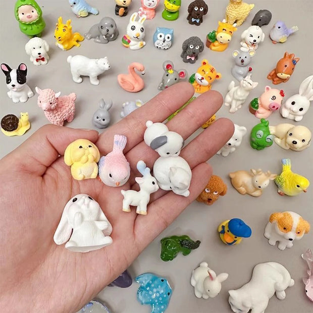 Kawaii Rabbit Dog Model Toys