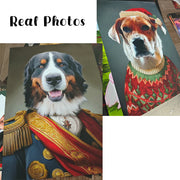 Custom Pirate Dog Portrait