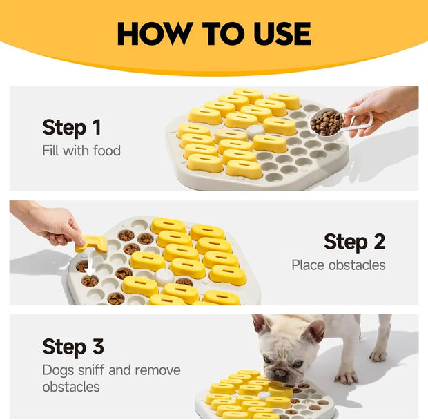 interactive dog puzzle toy