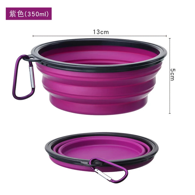 1000ml Large Collapsible Dog Pet Folding