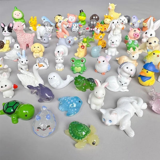 Kawaii Rabbit Dog Model Toys