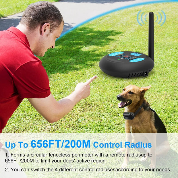 Dog Wireless Rechargeable Electric Fence