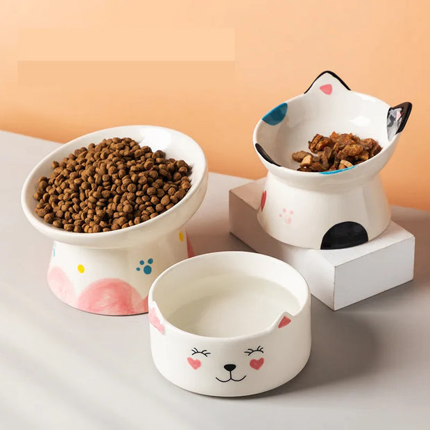 Cat Bowl Ceramic