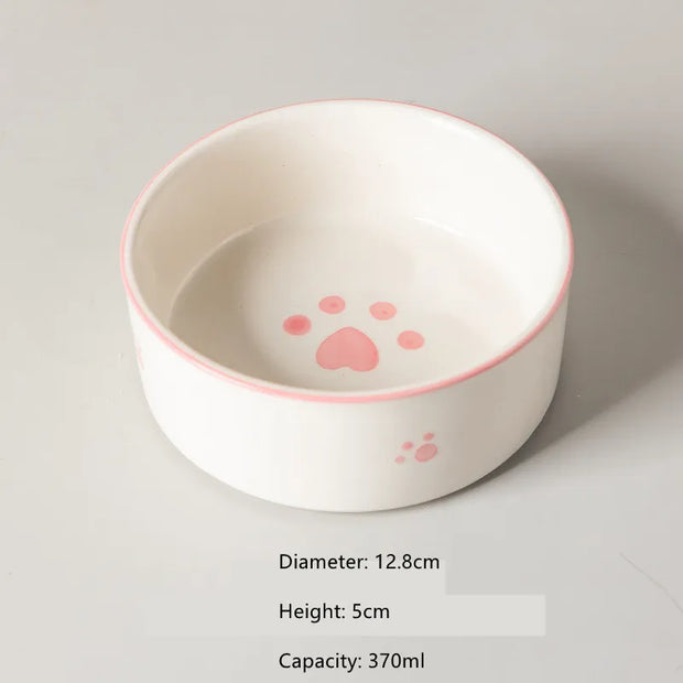 Cat Bowl Ceramic