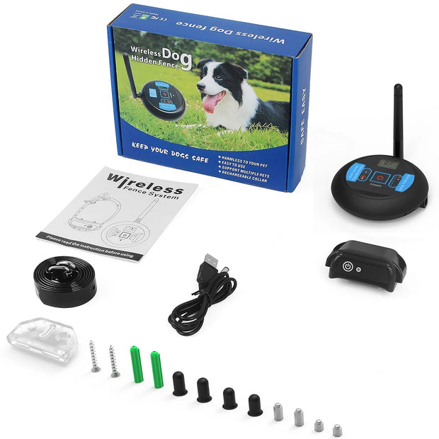 Dog Wireless Rechargeable Electric Fence