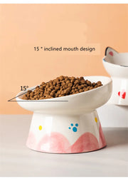 Cat Bowl Ceramic