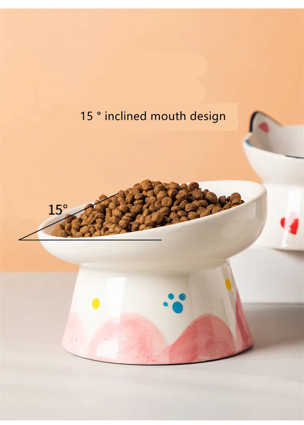 Cat Bowl Ceramic