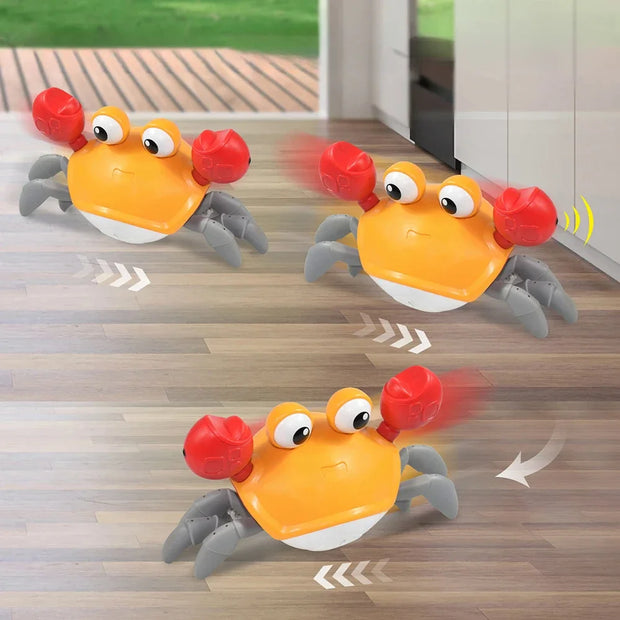 Induction crab toy